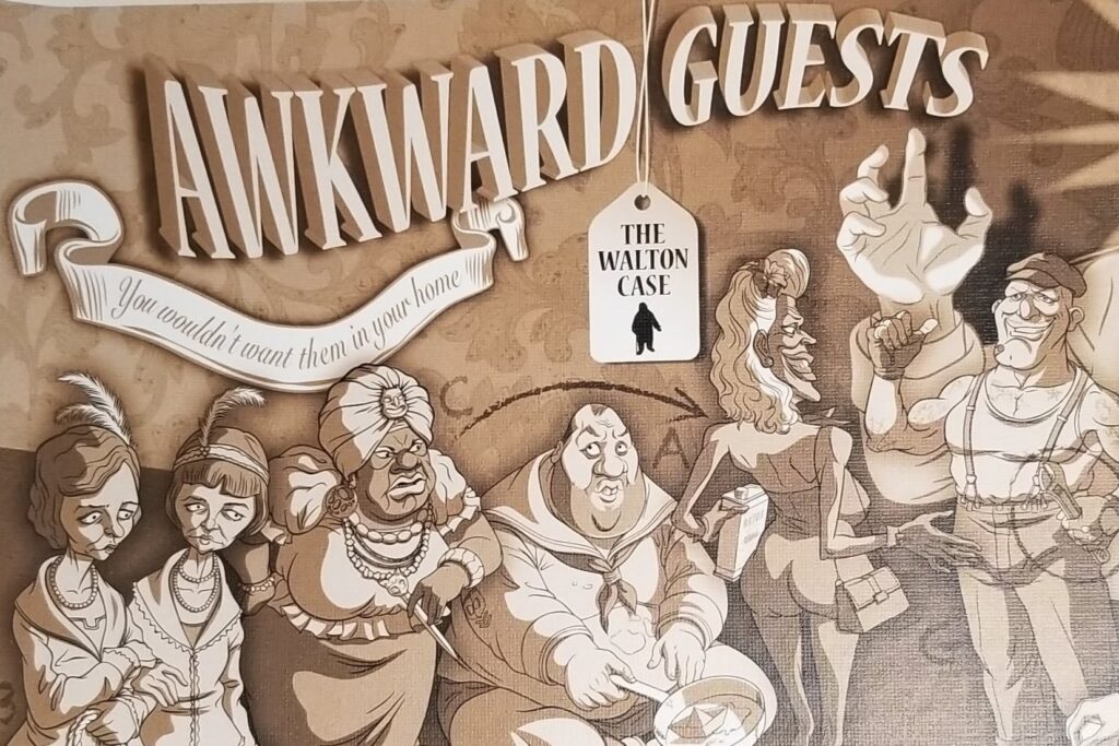 Awkward Guests A Deduction Game That's Far Better Than Clue Play